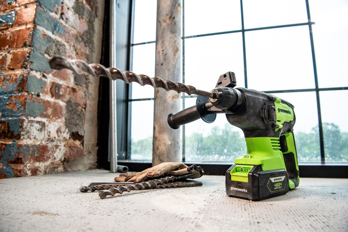 48V/24V Dual-Volt SDS-Plus 2J Rotary Hammer Tool Only | 24BRH1