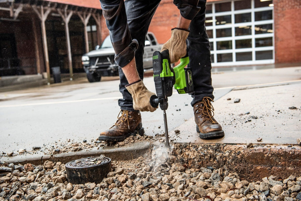 Marteau perforateur SDS-Plus 2J à double tension 48 V/24 V uniquement | 24BRH1