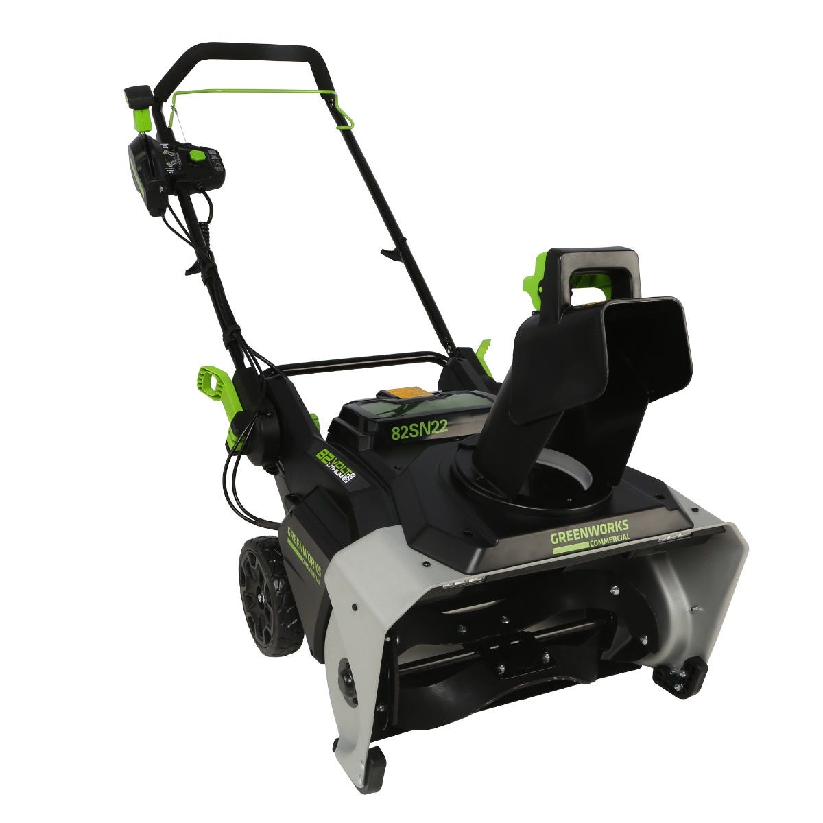 Souffleuse à neige 82 V 22 po avec batterie 5 Ah et chargeur à double port | 82SN22-5DP