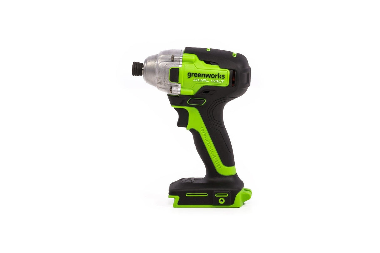 48V/24V Dual-Volt 1/4" Impact Driver Tool Only | 24BID6