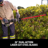 48-Volt 26" Hedge Trimmer with Battery and Charger | 48HT26