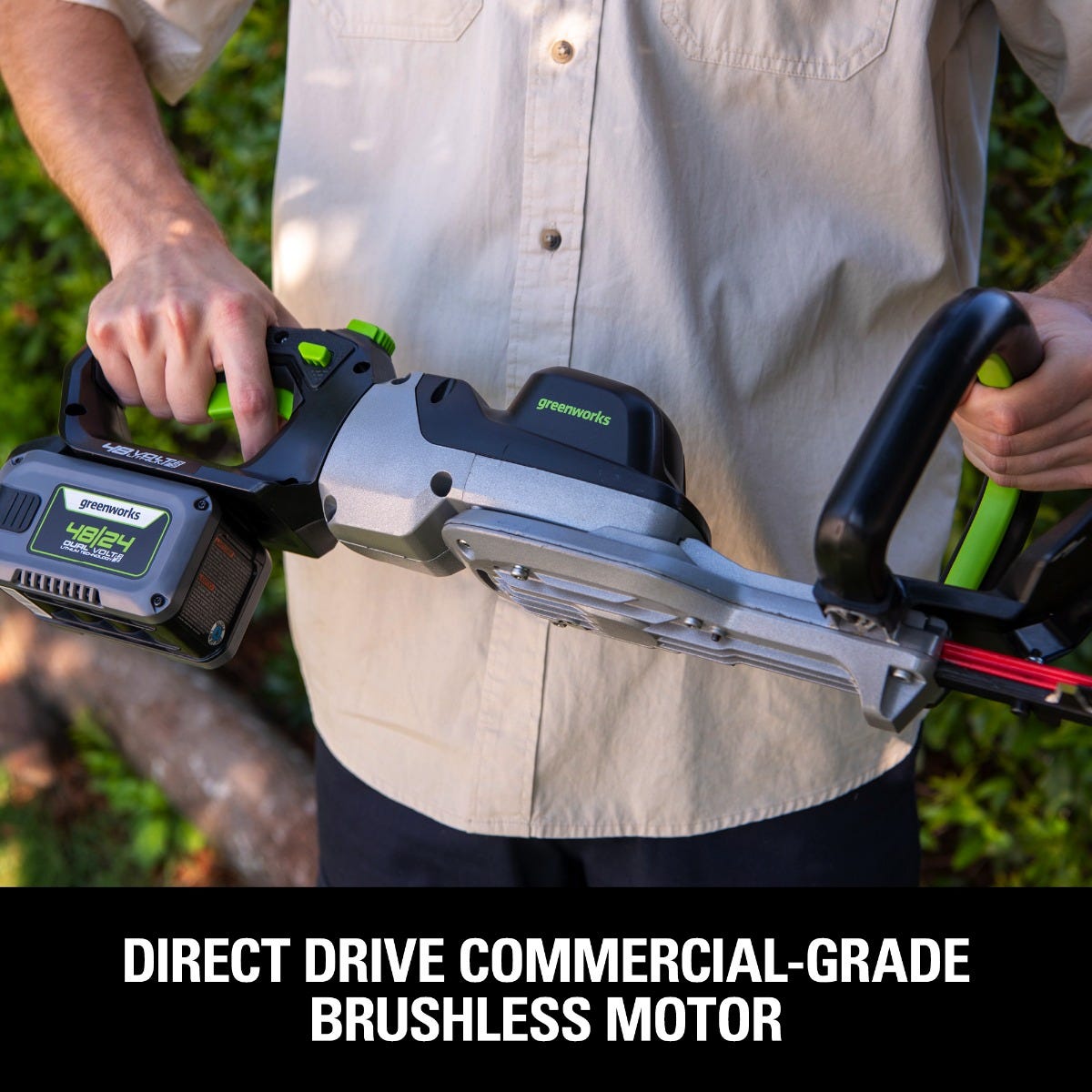 48-Volt 26" Hedge Trimmer with Battery and Charger | 48HT26