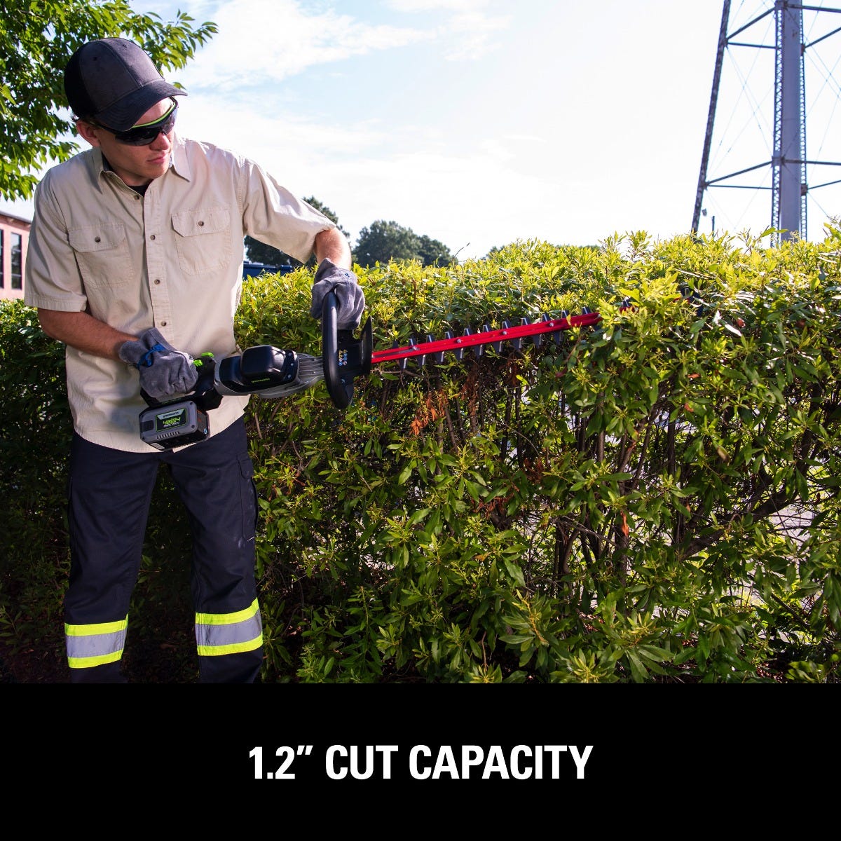 48-Volt 26" Hedge Trimmer with Battery and Charger | 48HT26