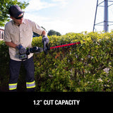 48-Volt 26" Hedge Trimmer with Battery and Charger | 48HT26