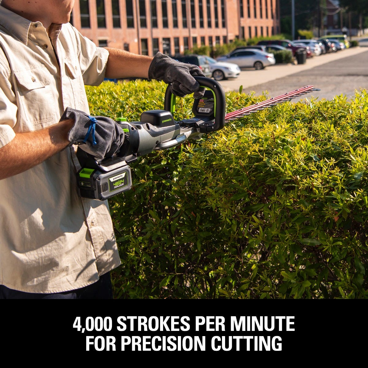 48-Volt 26" Hedge Trimmer with Battery and Charger | 48HT26