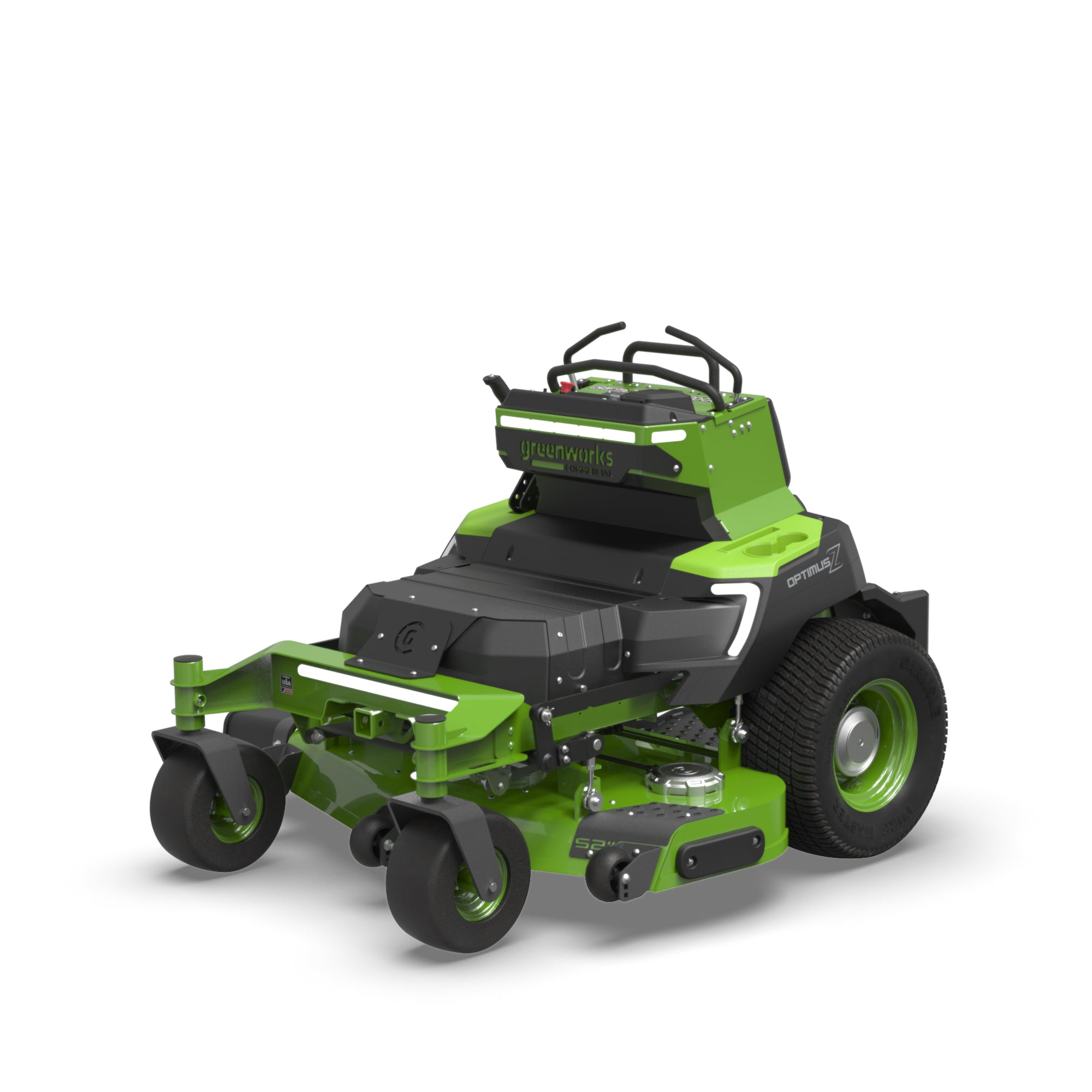 OptimusZ 52 Inch 24kWh Stand-On Zero-Turn Mower | Greenworks