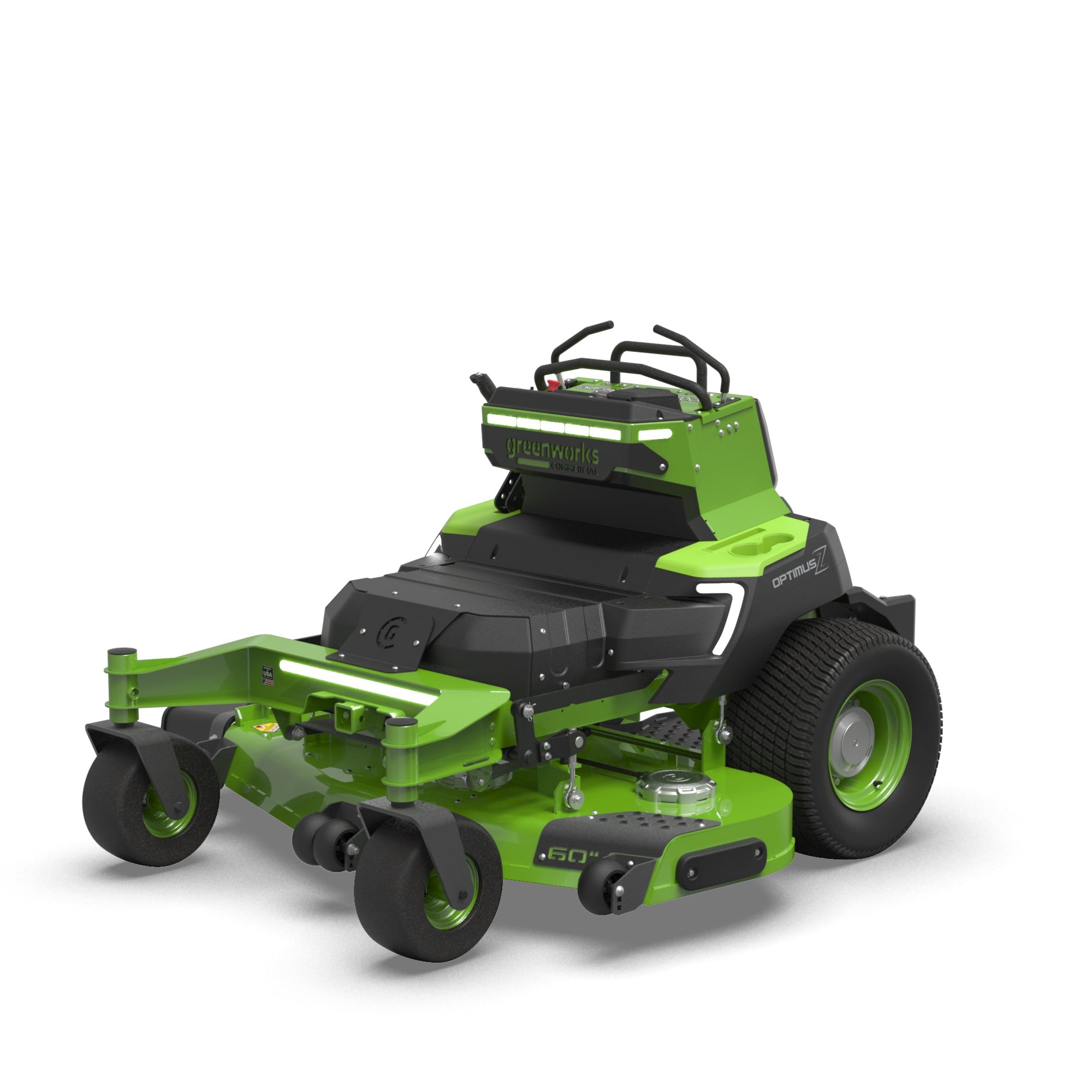 OptimusZ 60 Inch 18kWh Commercial Stand-On Mower | Greenworks