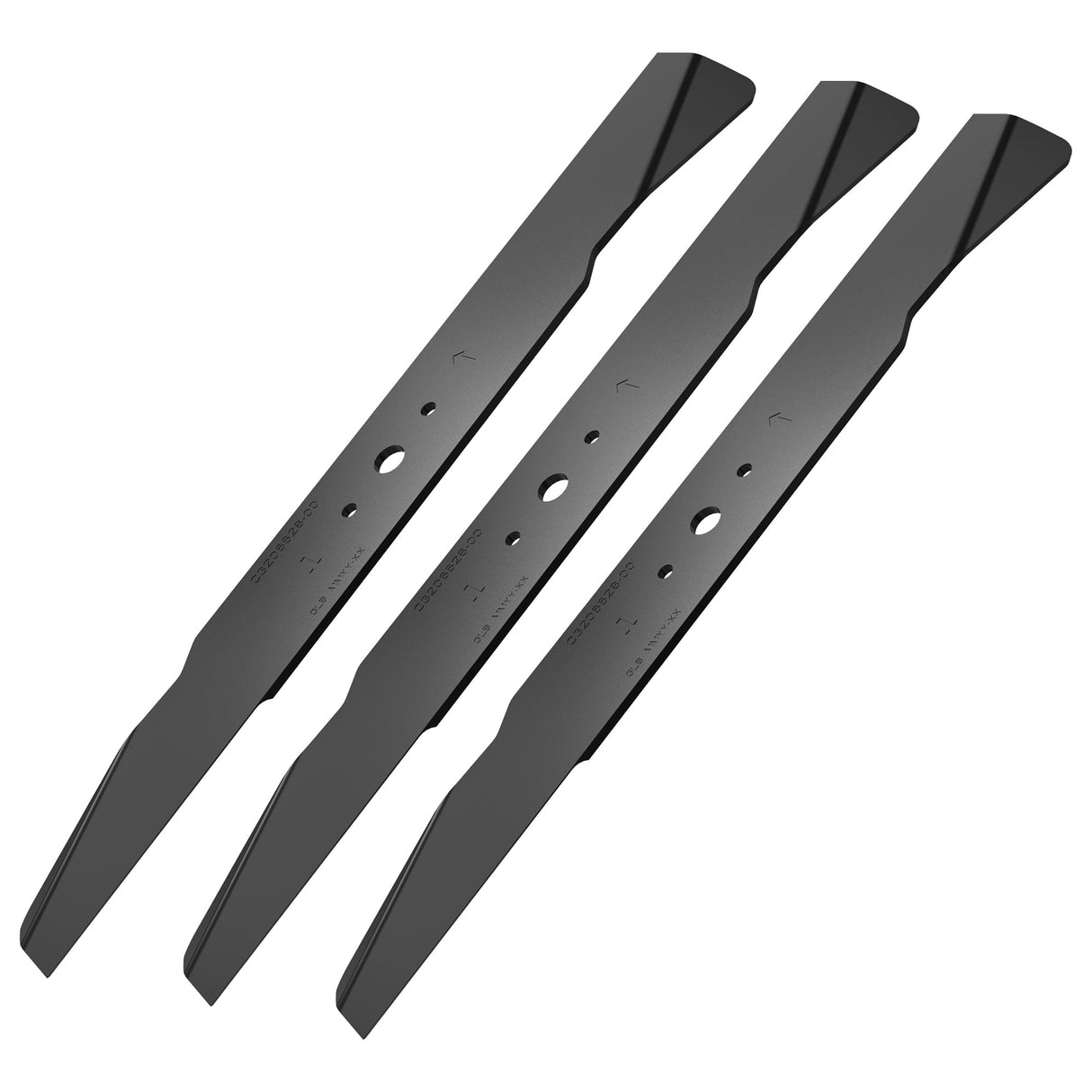 Pack de lames Optimus 60" ZTR (3 lames) | CZ60AB3