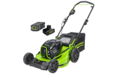 82V 21" Brushless Push Mower with 5Ah Battery and Dual Port Charger | 82LM21-5DP
