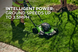82V 21’’ Brushless Self-Propelled Mower Tool-Only | 82LM21S