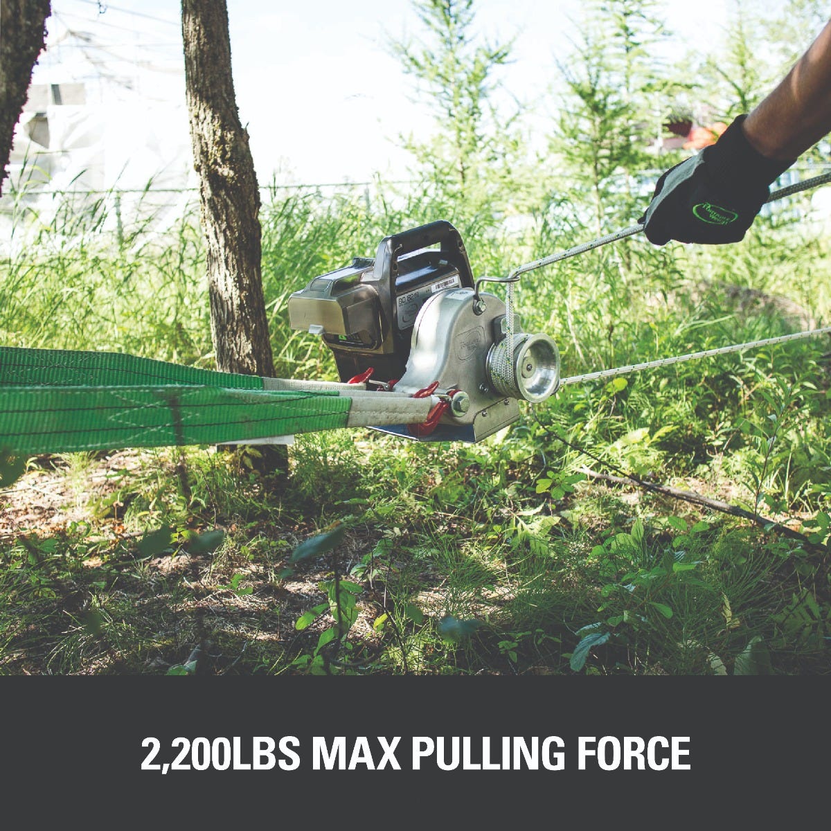 82V Battery Powered Portable Winch Tool Only | 82W1