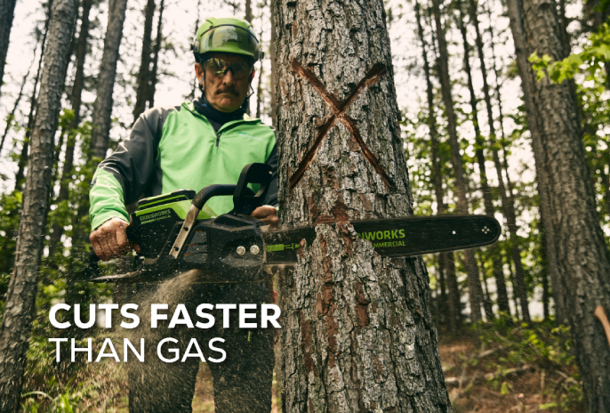 82V 20" 3.4kW Chainsaw Tool-Only | 82CS34