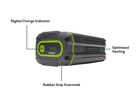 82V 8Ah Battery with Bluetooth and Digital Readout | 82BD800