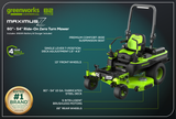 82V 60" Maximus Zero-Turn Mower | MZ608