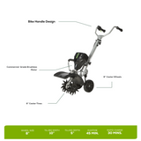 82V 10” Tiller/Cultivator Tool-Only | GTL 100