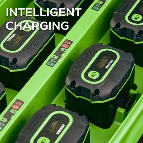 Chargeur à six ports 82 V avec six batteries 4 Ah incluses | 82CH62K-64