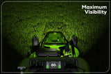 Optimus 82V 30” Self-Propelled Lawn Mower with (3) 8Ah Batteries and Dual Port Charger | 82LM30S-83DP