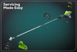 Optimus 82V 1.6 kW String Trimmer With Core300 DP Kit  | ST161-C3DP