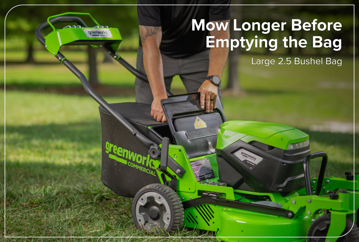 Optimus 82V 30" All-Terrain Mower with (3) CORE530 Batteries and DP Charger| ATM30C-C5DP