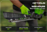 Optimus 82V 30" Single Sided Hedge Trimmer with (1) Core300 and Dual Port Charger | HT301S-C3DP