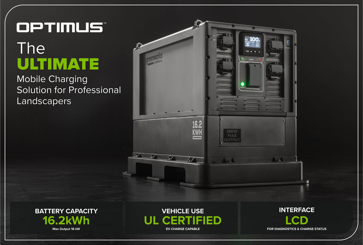 Optimus 16.2 kWh EnergyCube w/ (2) Caddies | CUBE16