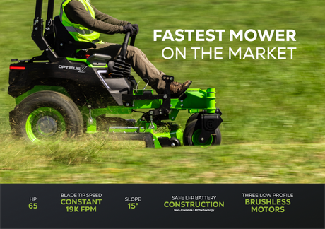 OptimusZ 60” 24kWh Ride-On Zero-Turn Mower | CZ60R24X