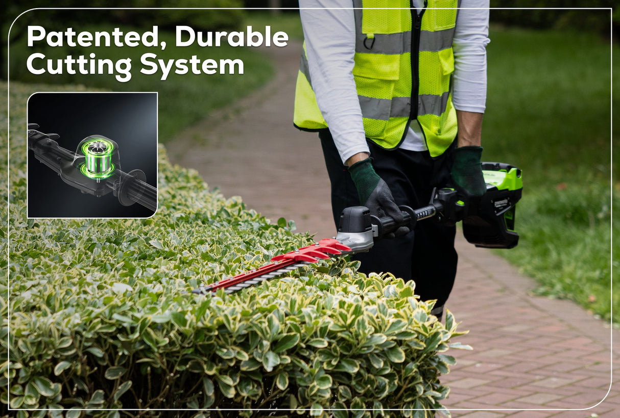 Optimus 82V Short Pole Fixed Hedge Trimmer | PH302F