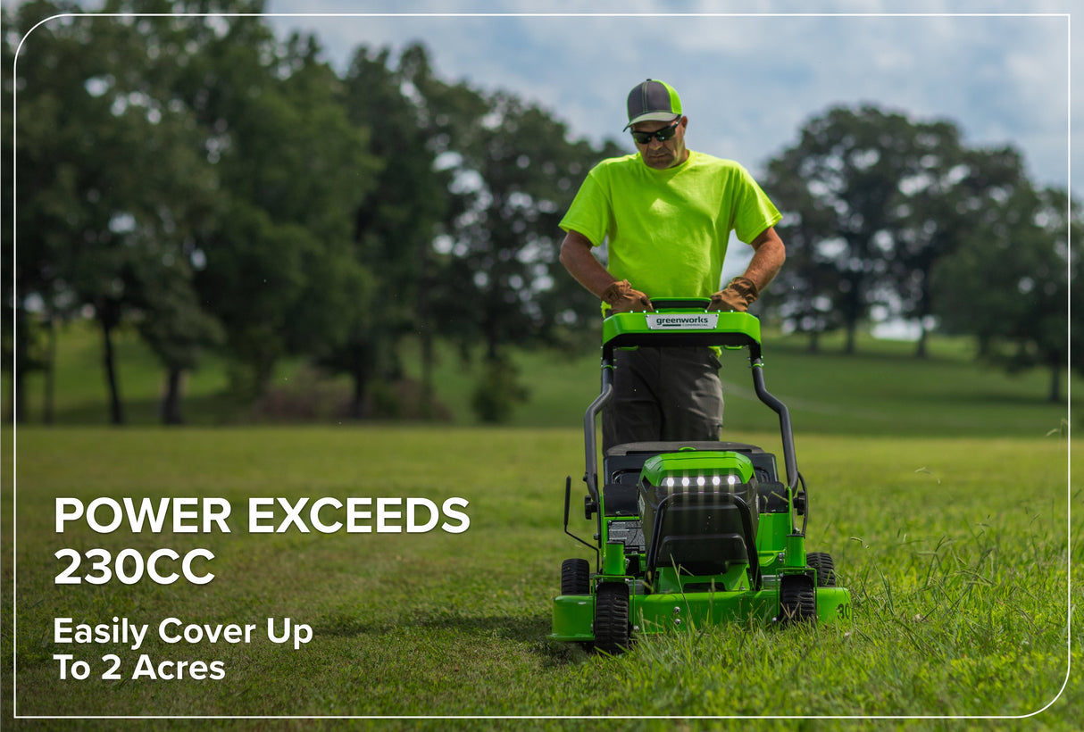 Optimus 82V 30" All-Terrain Mower with Swivel Casters | ATM30C