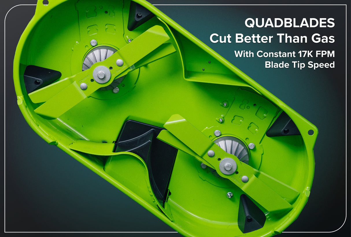 Optimus 82V 30" All-Terrain Mower with Swivel Casters | ATM30C