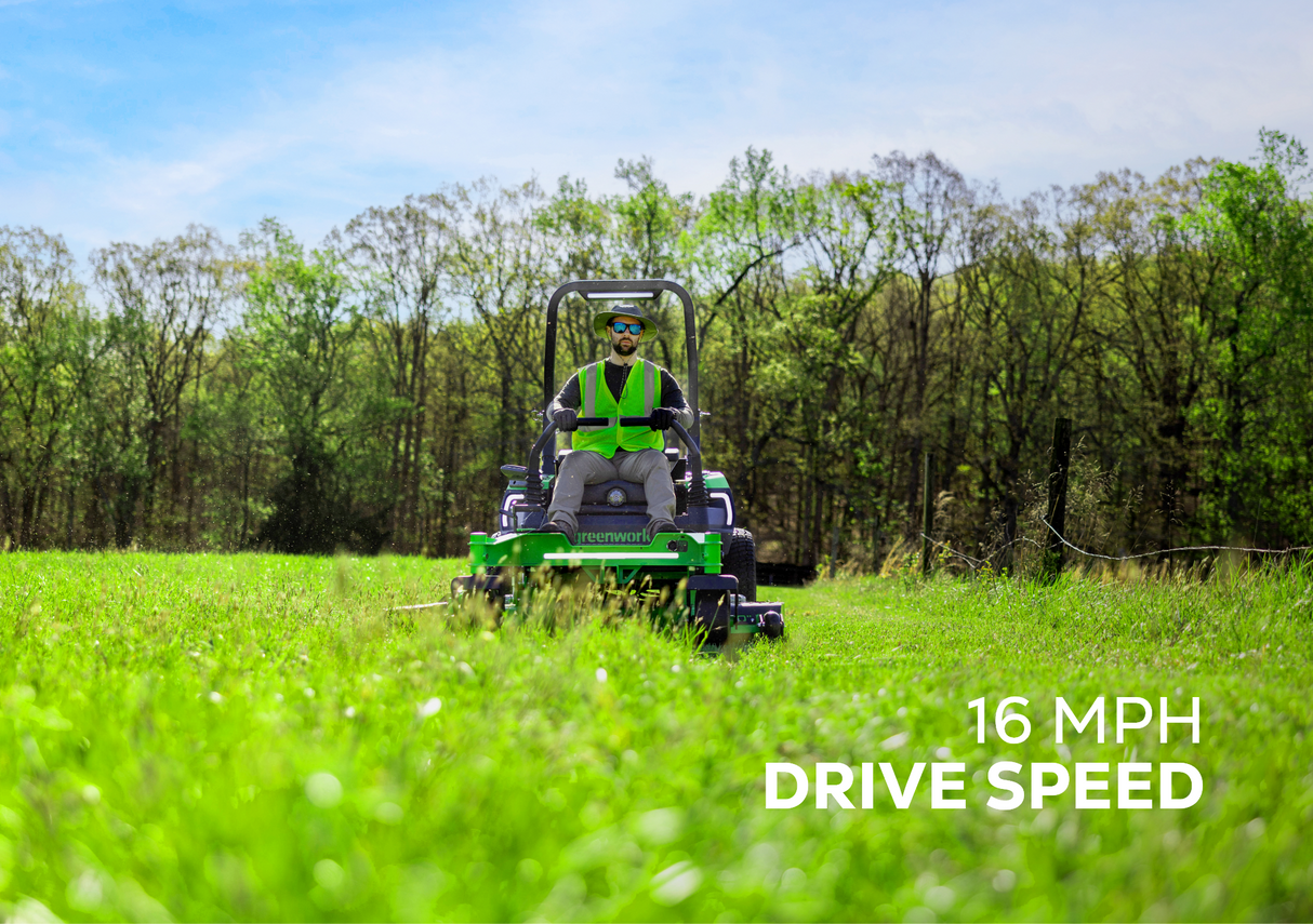 OptimusZ 52” 18kWh Ride-On Zero-Turn Mower | CZ52R18X