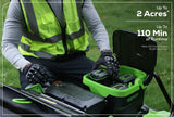Optimus 82V 30” Self-Propelled Lawn Mower with (3) 8Ah Batteries and Dual Port Charger | 82LM30S-83DP