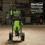 Nettoyeur haute pression sans balais de 2 500 psi avec pompe de qualité industrielle | GPW2500C