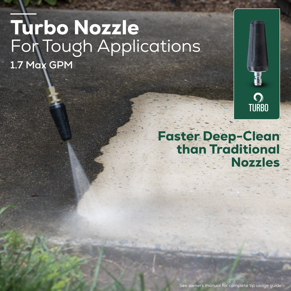 2500-PSI Brushless Pressure Washer with Industrial-Grade Pump | GPW2500C