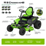 82V 42" CrossoverT Residential Lawn Vehicle | CRT428