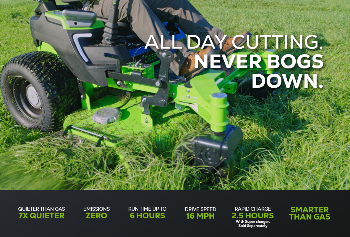 OptimusZ 52” 18kWh Ride-On Zero-Turn Mower | CZ52R18X