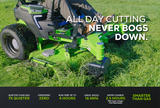 OptimusZ 52” 18kWh Ride-On Zero-Turn Mower | CZ52R18X