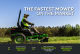 Tondeuse autoportée à rayon de braquage nul OptimusZ 48" 18 kWh | CZ48R18X