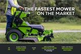 OptimusZ 36" 8kWh Stand-On Zero Turn Mower | CZ36S8X