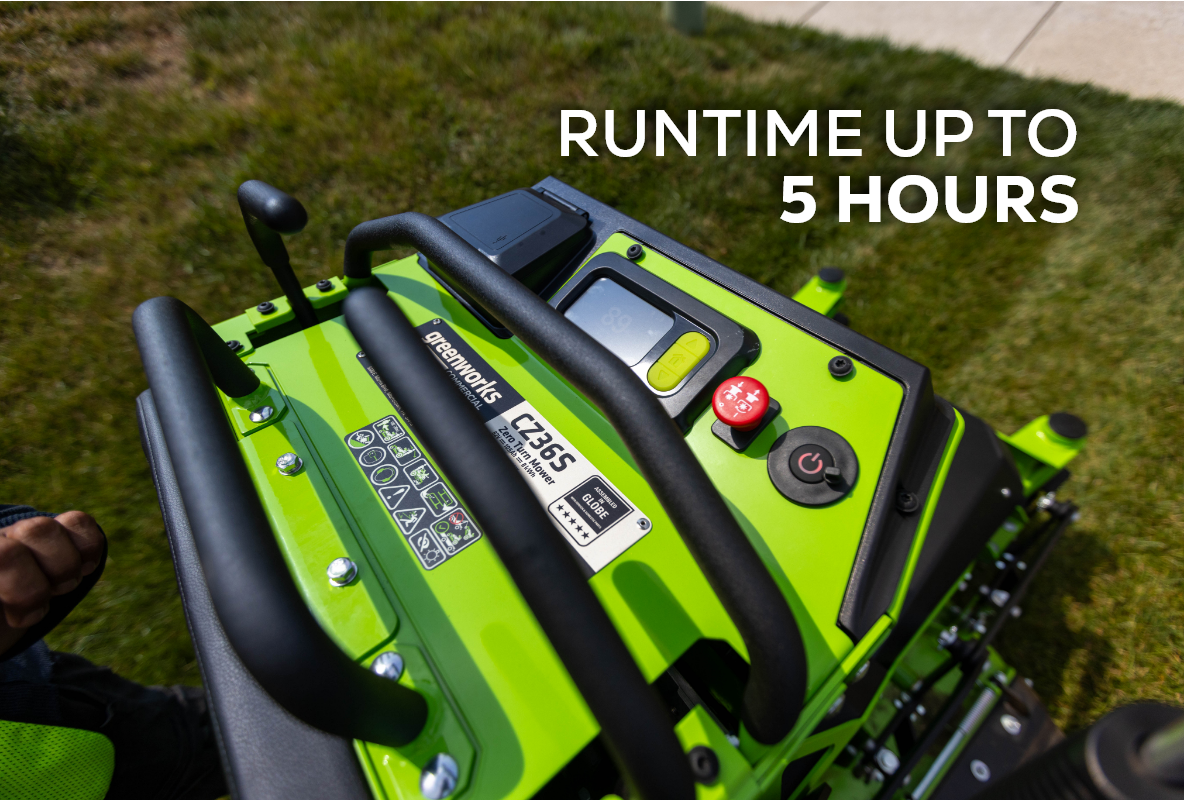 OptimusZ 36" 8kWh Stand-On Zero Turn Mower | CZ36S8X