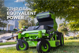 OptimusZ 36" 8kWh Stand-On Zero Turn Mower | CZ36S8X