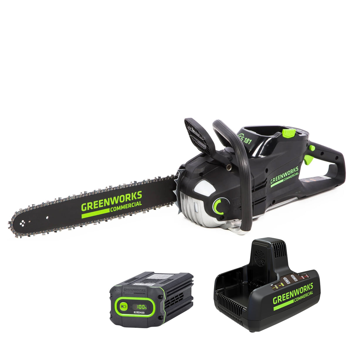 82V 2.5kW 18" Chainsaw Kit