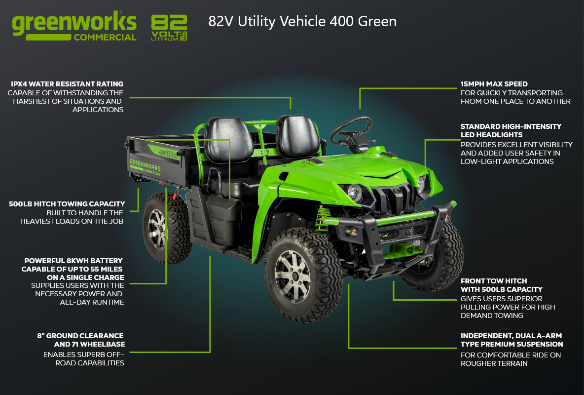 Commercial Work Utility Vehicle | CU400W
