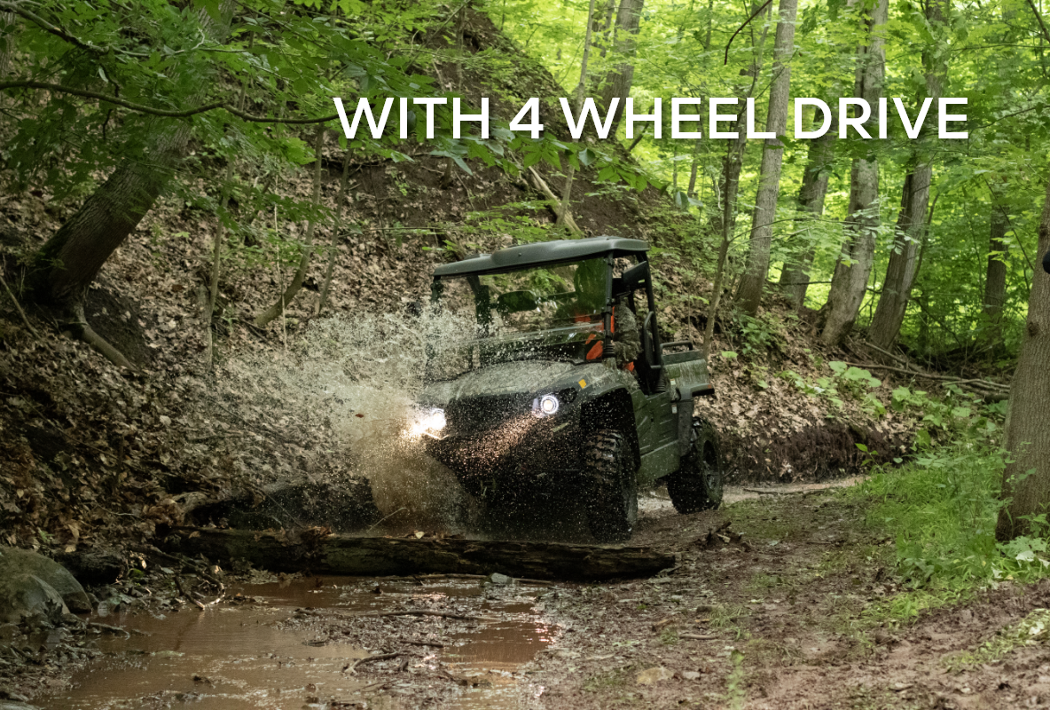 82V Utility Vehicle U500 Black | U500SB