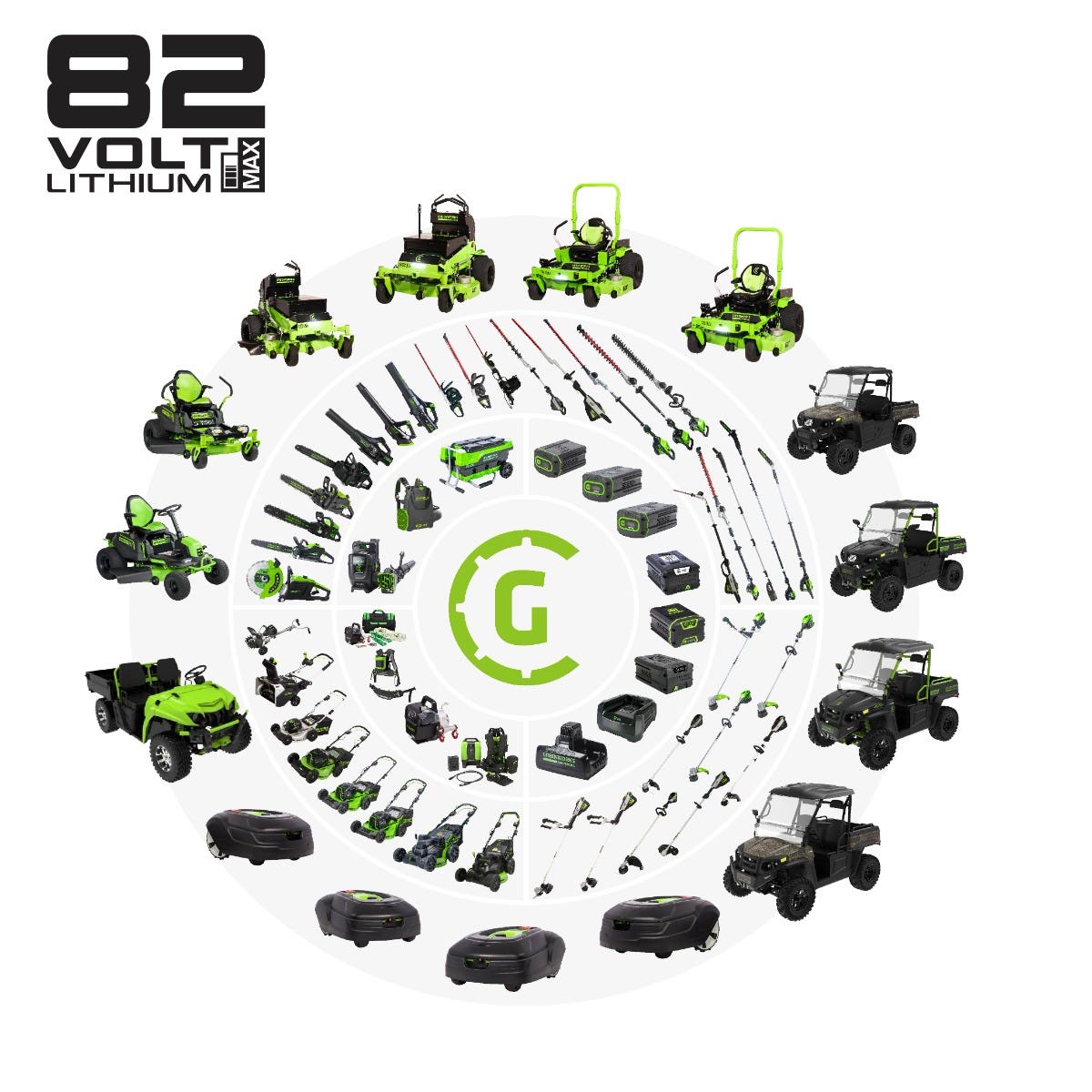 Kit de treuil portatif alimenté par batterie 82 V Outil uniquement + accessoires | 82W1MK